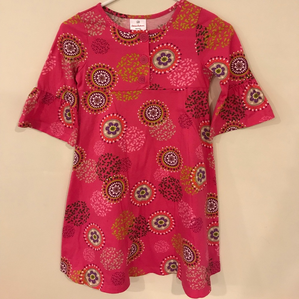 Hanna Andersson dress and tights